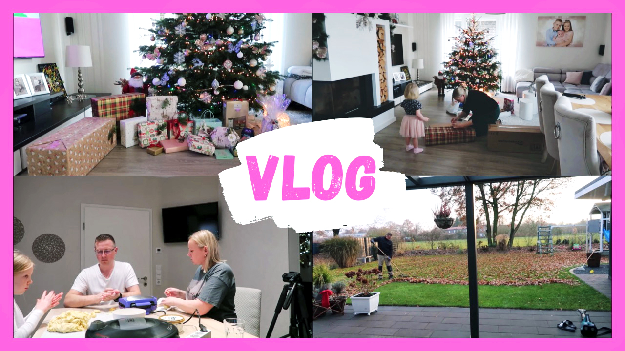 VLOG??: ?Упаковываю подарки ? подготовка к Рождеству ?Орешки со сгущёнкой