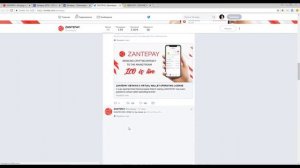 ZANTEPAY - Обзор ICObench, Facebook и Twitter.