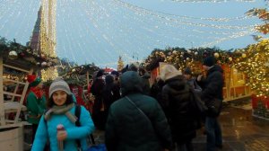 Центр Москва предновогодняя 23 декабря 2022