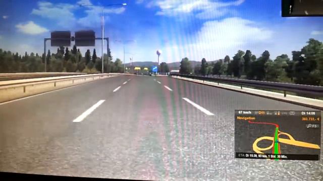 Geneve. Zürich. Euro Truck Simulator 2. Взгляд с коляски. Vlog. Senden. Germany