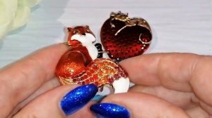 #Большая распаковка бижутерии с Алиэкспрее#Wuli&baby Official Store#dreamcarnival1989#Броши#Кольцо.