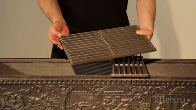 Чугунная решетка-гриль смотреть онлайн