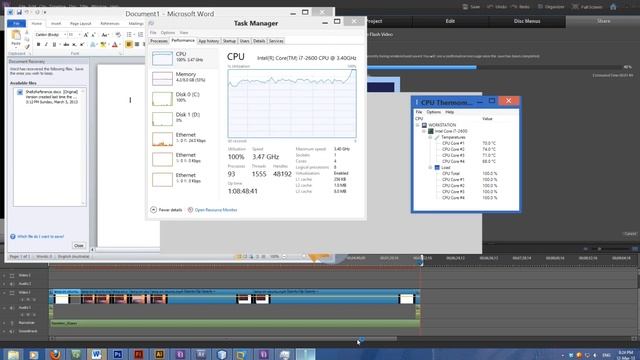 i7 2600 getting over 70 degrees смотреть онлайн