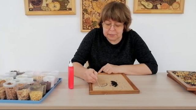 Мастер-класс "Панно из природных материалов" смотреть онлайн