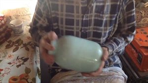 Сливочное масло из СЛИВОК козьего молока без маслобойки.