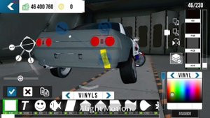 Винил на Ниссан р32 в кар паркинг.         VINIL NISSAN R32 CAR PARKING ?