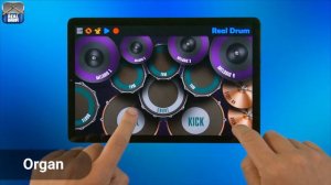 REAL DRUM: Kit Organ ( Melodic )