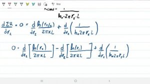 Determine the Critical Radius for Cylinder and for Sphere Shell - Conduction & Convection - W13Q4-d