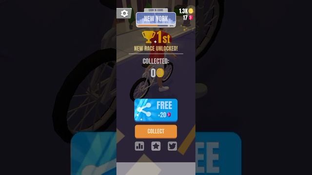 Making all the flips in bike rush game playing