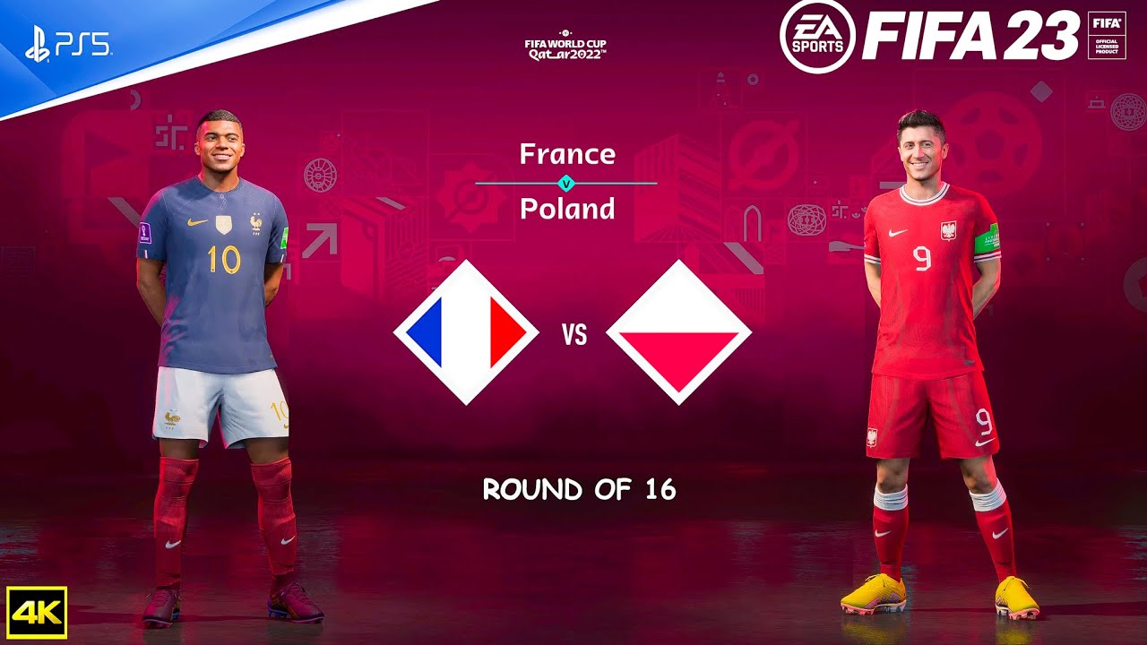 French 23. ФИФА. Левандовски ФИФА 23. Франция Польша ЧМ 2022.
