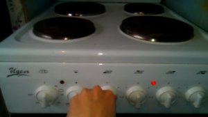 Как выключит электро плиту