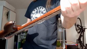 IBANEZ SRC6 WNF 30" baritone guitar / short scale bass 6-string IV VISUAL VIEW Demo