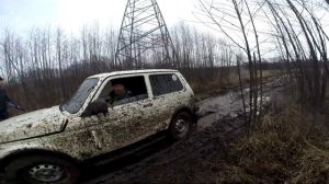 Очень много грязи(Toyota Sequoia,SsangYong Rexton)