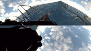 360 Roller Coaster underwater VR: 3D video of a virtual reality water amusement park