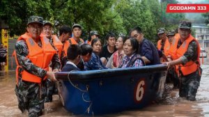 [China Floods 2020]  Three Gorges Dam Discharded on the City !