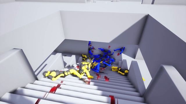 MANTA'S WARBOX NPC Wars - AI Battles with Active Ragdoll Physics! - Yellow Team Vs Blue Team Warbox смотреть онлайн