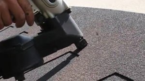 Монтаж мягкой черепицы кровельным пистолетом Trusty TCN-3145R