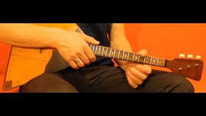 Игра минорных аккордов на балалайке