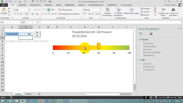 Excel # 408 - Dynamische Statusanzeige aus XY-Diagramm смотреть онлайн