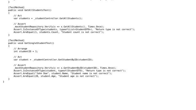 Service-Repository pattern with IoC, NPoco micro-ORM and unit tests