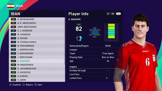 PES 2021 IRAN ACTUAL + 10 CLASSIC PLAYERS PS4 смотреть онлайн