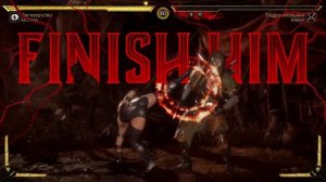 Фаталити Китана — Королевская казнь в Мортал Комбат 11 над всеми бойцами в MK11