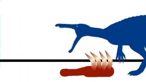 allosaurus (fragilis) vs suchomimus (stick nodes)