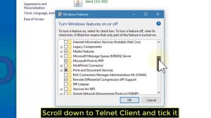 How to Enable / Install Telnet in Windows 10 - Tutorial