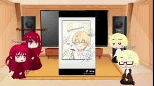 🍩 Реакция персонажей новеллы " Я стала матерью злодея "на тик ток 2часть(+новый участник) 🍩