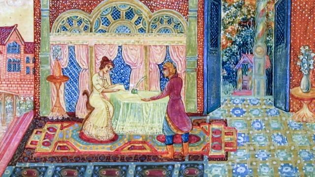 Картина шестая по повести «Барышня-крестьянка». Встреча Алексея и Лизы смотреть онлайн