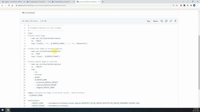 Google Cloud  - Полный CI/CD с НУЛЯ - Сборка и Деплой Docker Image из GitHub через Cloud Build смотреть онлайн