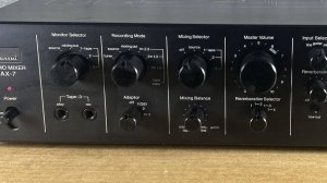 Аудиомикшер SANSUI AX-7- Вход - Выбор программ + реверберация-XLNT Original-Япония-1978-год