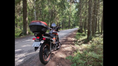 Мопед Нордвинг. Про встречу с мотобатом и сувенирные номера!