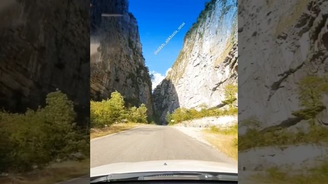 Абхазия 2021 Юпшарский каньон ?⛰???☀️