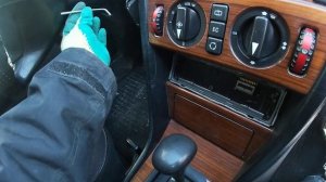 Как снять Airbag на Мерседес w124