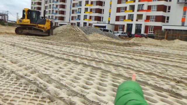 Транспорт для детей Рабочие машины - Бульдозер. Видео для детей Construction trucks for kids