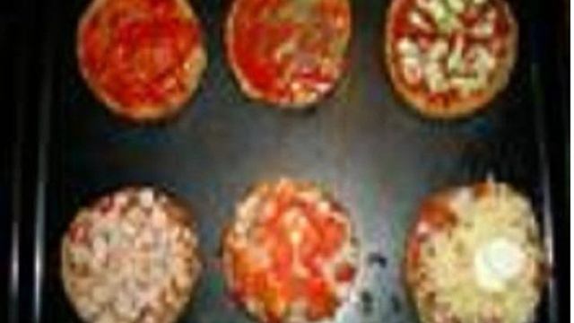 Мини пицца на скорую руку