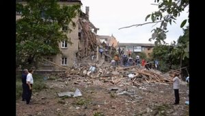 По г. Снежное в Донецкой области нанесен авиаудар