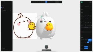 Timelapse: Making Molang in 3D - Timelapse with Spline