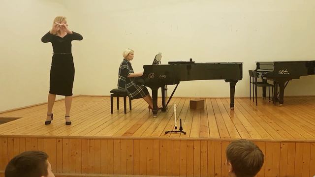 D.Castello "Baroque sonata" a moll, T.Behm Concert 1 G dur, III part, T.Takemitsu "Voice" смотреть онлайн