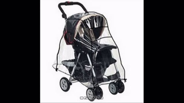 Чехол-дождевик на прогулочную коляску. смотреть онлайн