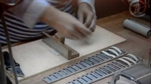 Как делают баяны Юпитер. The making of bayan Jupit