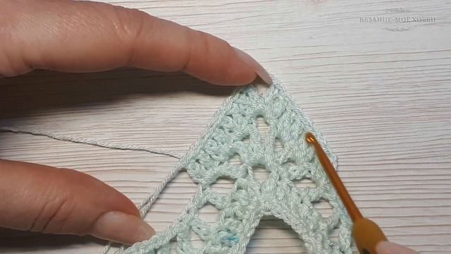 Летняя Туника Крючком На Круглой Кокетке из Alize Diva Ombre Batik. Мастер класс для начинающих