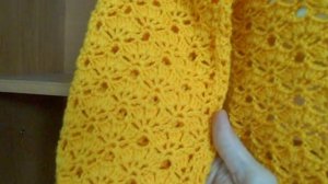 Женская кофта крючком из пряжи кроссбред бразилии