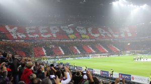 AC Milan vs Barcelona - San Siro, Milano - Uefa Champions League Introduction