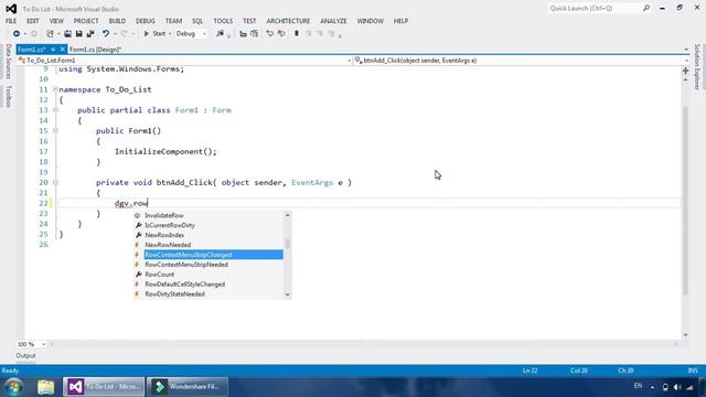 How To Design & Create Program [ To Do List Using Csharp/WinForms ] in C#/WinForms