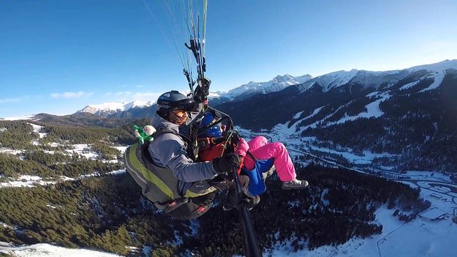 Архыз 301120200ParaTourYes кавказ полет на параплане