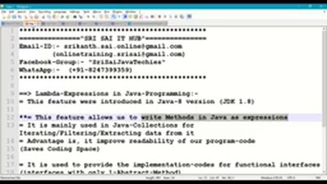 Java Lambda Expressions with and without return statements #317||Java Anonymous Functions or Method смотреть онлайн