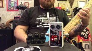 Electro-Harmonix Pitch Fork on bass! It's forking great!!