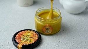 Крем-мёд с куркумой и имбирем.